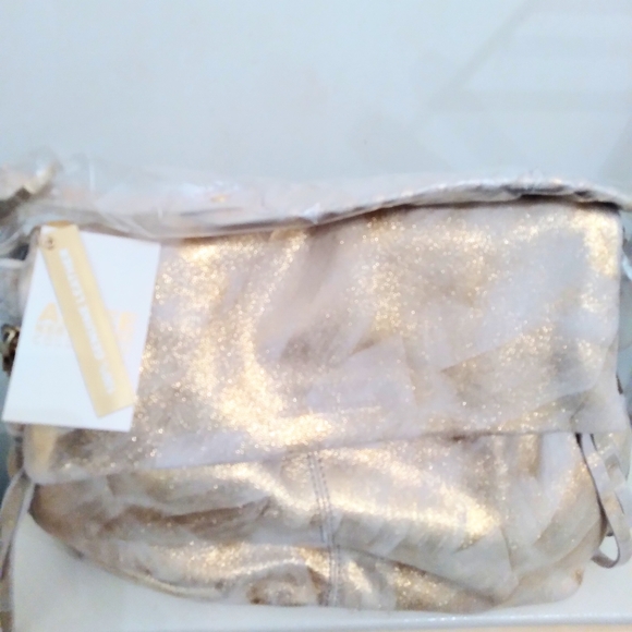 Gold Aimee Kestenberg Shoulder Bag - Picture 4 of 4